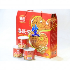 【山妞】春旺咸味花生155g*12罐精品装临沂特产小吃休闲零食