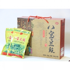 【山妞】特产店琅琊崮乡八宝豆豉200g*8袋山东特色礼品盒装小吃调料调味品拌饭拌面酱