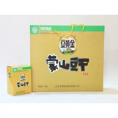 【山妞】蒙山豆干豆黄金960g山东特产礼品盒装小吃调料调味品拌饭拌面酱