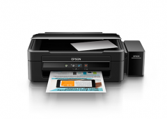 爱普生（EPSON）L380墨仓式打印机 家用彩色喷墨一体机（打印 复印 扫描）