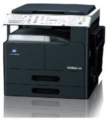 柯尼卡美能达bizhub206(复印打印扫描)商务办公标配+双面输稿器+双面器+工作柜