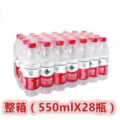 【沂蒙六姐妹土特产超市】农夫山泉550ml X28瓶 整箱 饮用水矿泉水