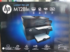 【诚信】惠普HP M128fn M128fp M128fw黑白激光打印传真机一体机电话网络 黑色 箱 件